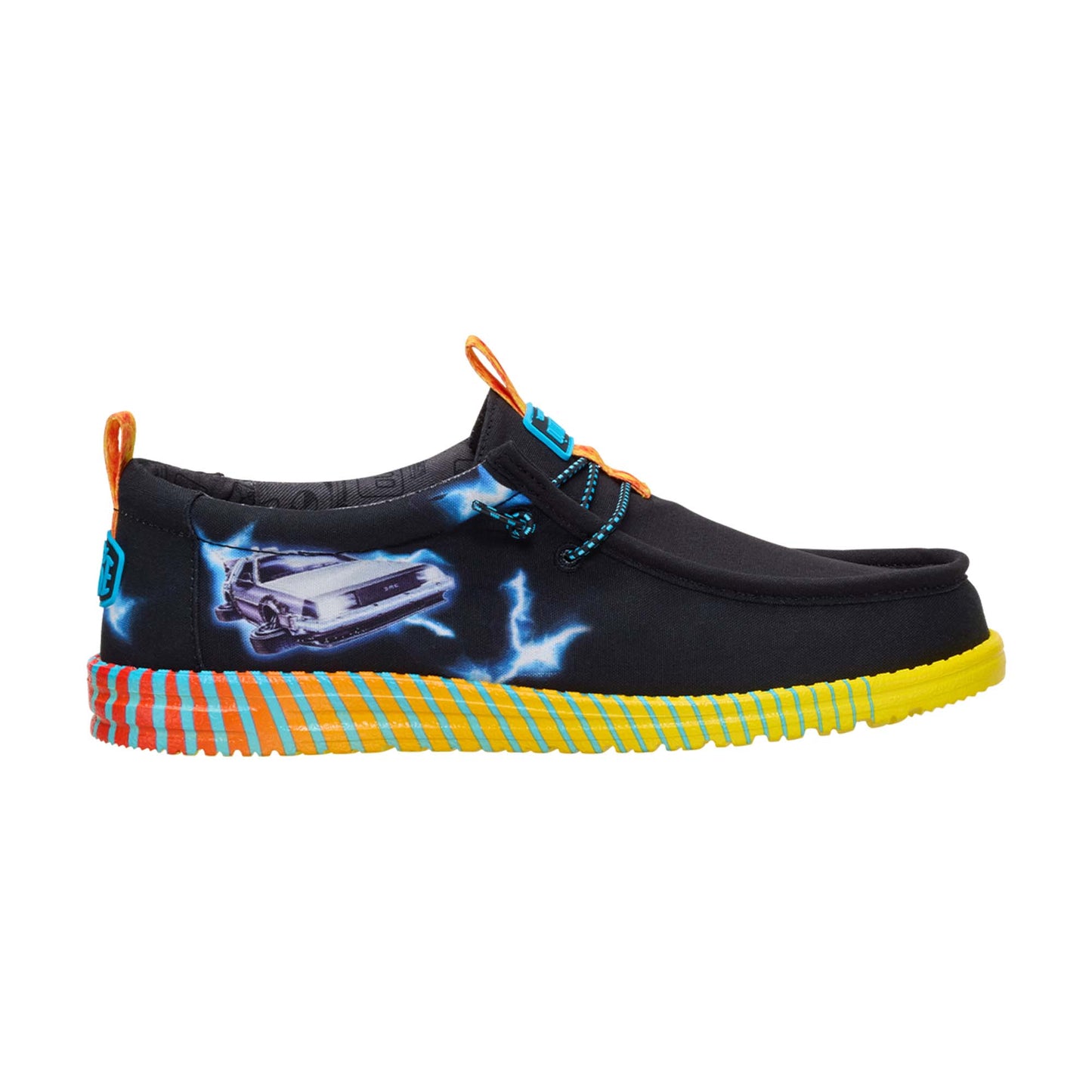 Wally BTTF Time Machine Blk/Mlti