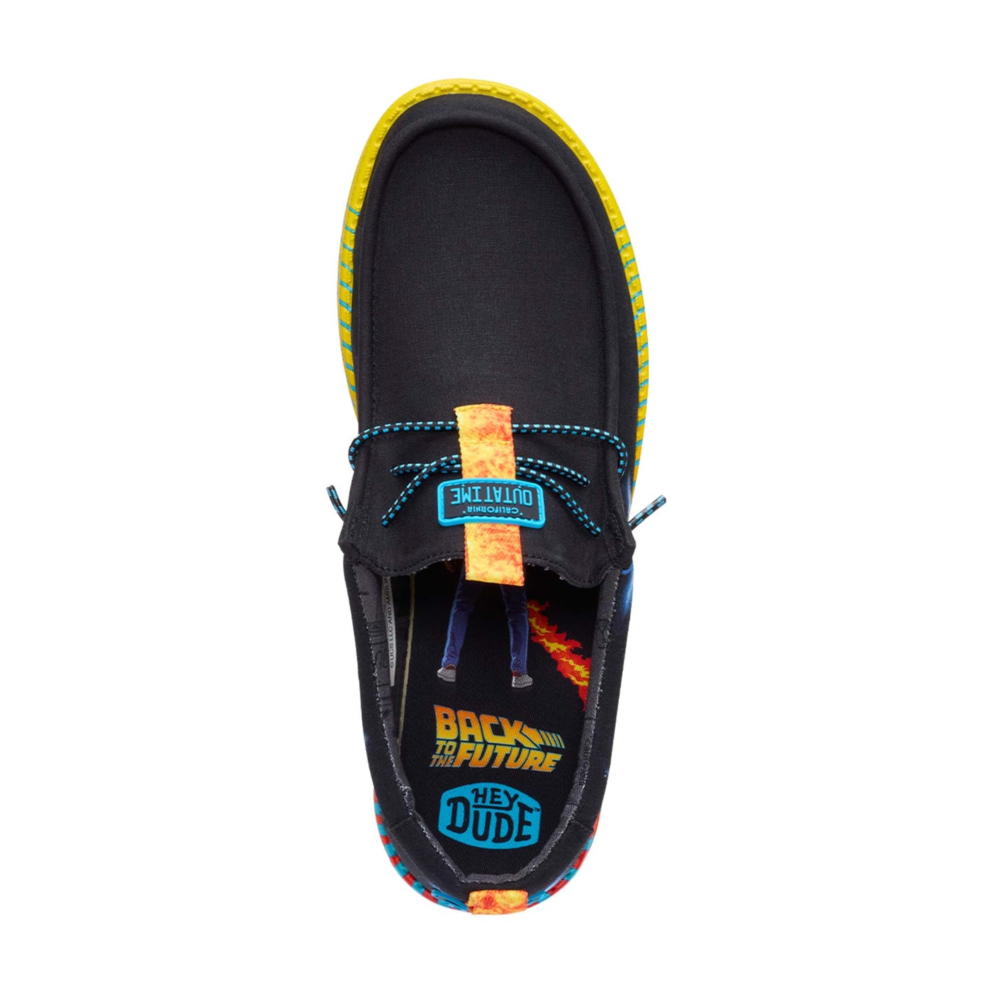 Wally BTTF Time Machine Blk/Mlti