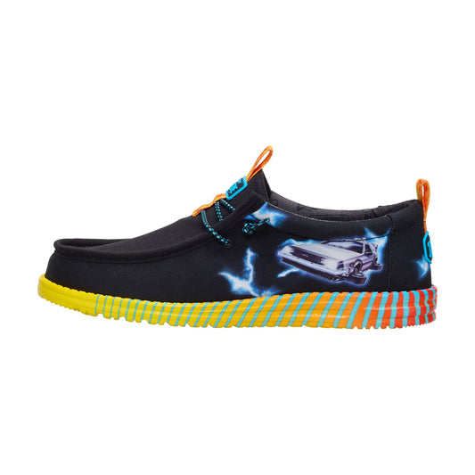 Wally BTTF Time Machine Blk/Mlti
